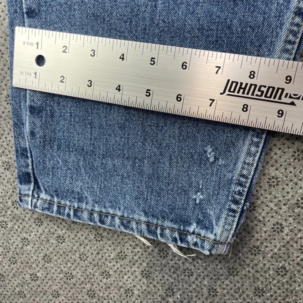 Vintage Levis SilverTab Baggy Jeans Mens 32x30 Made in USA Blue Denim 90s Y2K